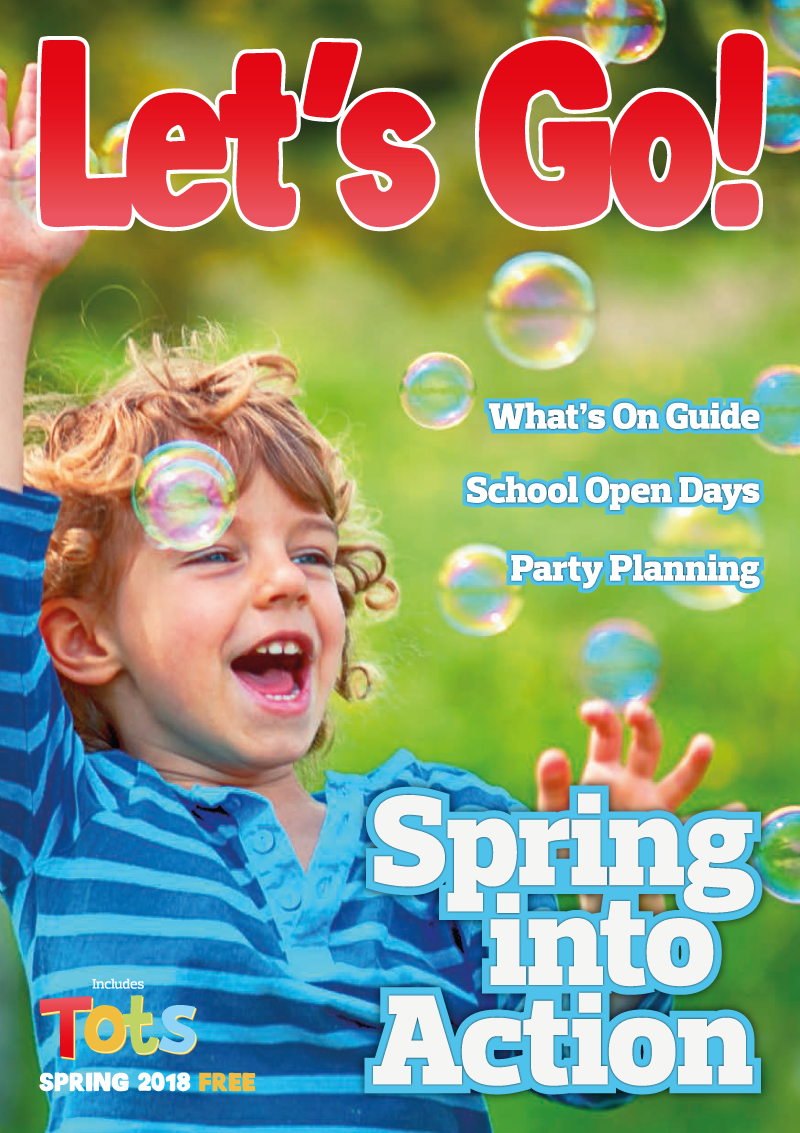 Front Cover of Let's Go! Magazine Spring 2018