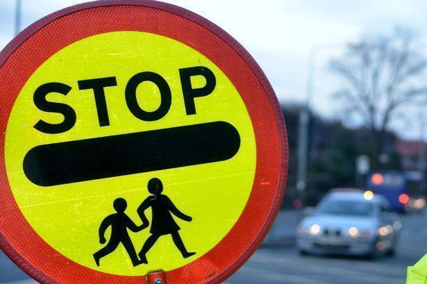 School Crossing Patrol Stop sign